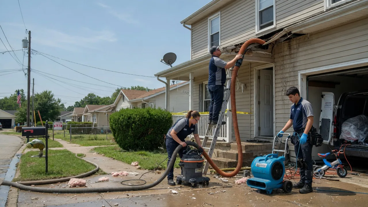 Water Damage Restoration in Halltown, MO near me